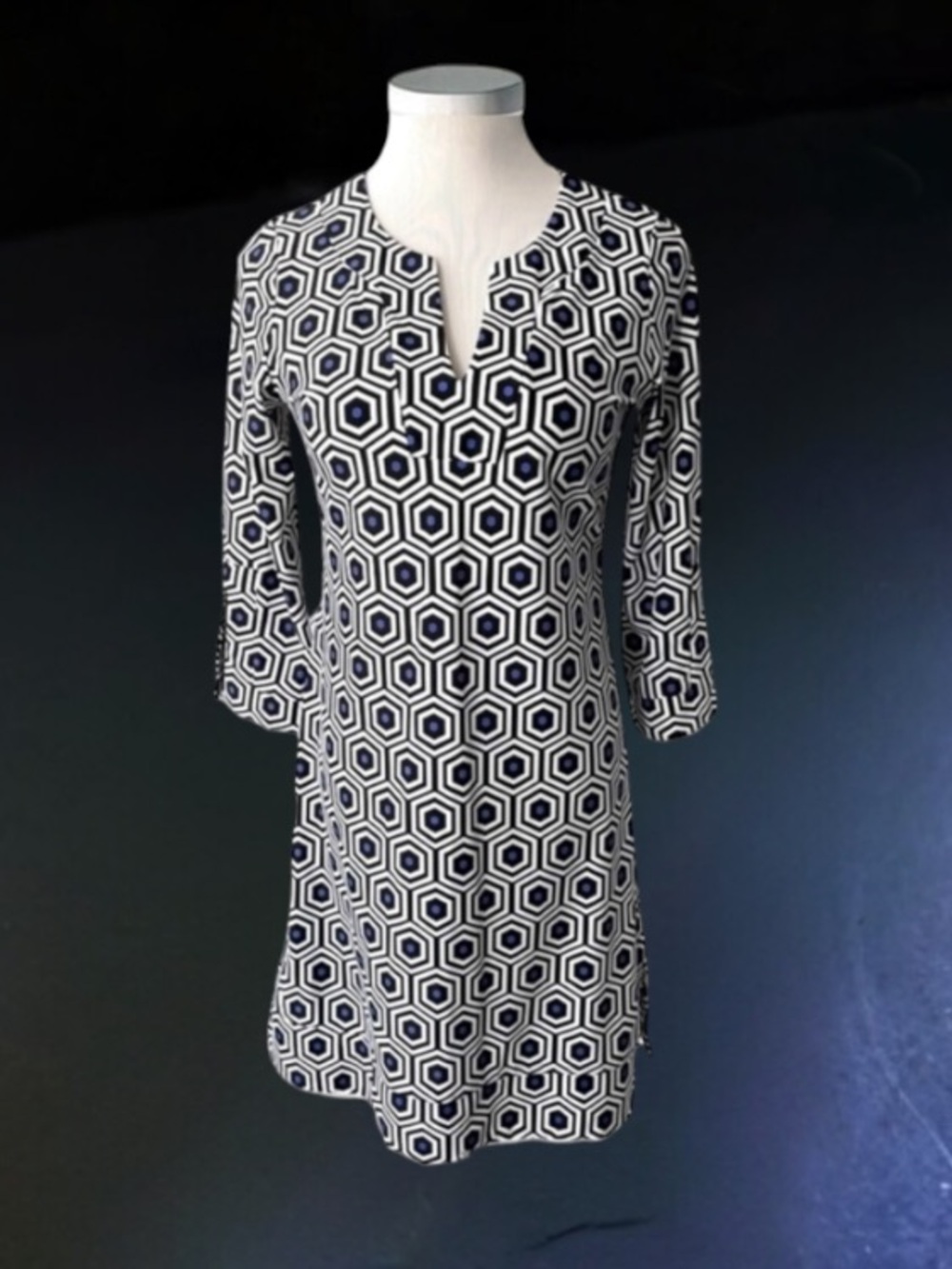 New! JUDE CONNALLY GEOMETRIC PRINT DRESS SIZE SMALL